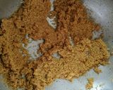 A picture of step 4 of Suji ka halwa.