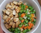 Foto langkah ke 9 dari resep Menu Diet Mayo Enak Tumis BuncisWortel & Orek Tempe Tanpa Garam.
