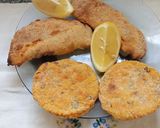 Foto del paso 2 de la receta: Milanesas de pescado rellenas con morrón ahumado
