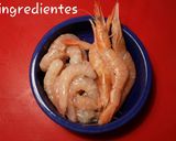 Foto del paso 3 de la receta Tomate relleno de gambas y mozarella