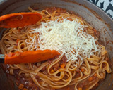 Foto langkah ke 5 dari resep Fettuccine Bolognese.