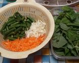 Foto langkah ke 1 dari resep Urap sangrai kering.