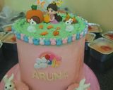Foto langkah ke 5 dari resep Sponge Cake Coklat (base cake tart).