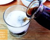 A picture of step 5 of Grass Jelly with Brown Sugar and Milk ❤ Yummy!!!.