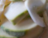 Foto del passaggio 1 della ricetta Pizza con farina di ceci e zucchini