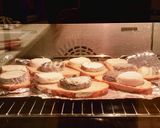 Hình bước làm 2 của món Chèvre Chaud - Bánh Mì Nướng Phô Mai Dê Hai Màu & Bacon