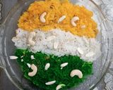 ટ્રાય કલર મીઠો ભાત (Tri color Sweet Rice Recipe In Gujarati) રેસીપી સ્ટેપ4ફોટો