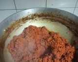 A picture of step 13 of Gajar Pak/ Gajar Ki Burfi.