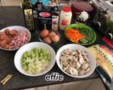 A picture of step 1 of Veggie Souffle.