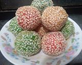 Foto langkah ke 8 dari resep Onde-Onde Pelangi.