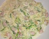 Foto del paso 10 de la receta: Zuchinni Spaghetti a la carbonara 🇮🇹sin gluten/low carb/keto