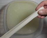 Foto del paso 5 de la receta: 🇮🇹 Srtacciatella casera 🇮🇹 A base de queso muzzarella hilado y crema de leche