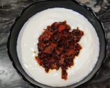 A picture of step 7 of Yoghurt tadka.