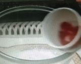 A picture of step 2 of Orange Tutti Fruiti Cake.