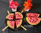 A picture of step 7 of Watermelon Rose Condensed Milk Ice cream - Summer Special.