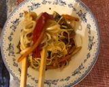 Φωτογραφία βήματος 5 της συνταγής Γρήγορα noodles με λαχανικά