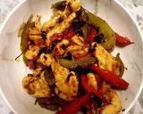 A picture of step 5 of Jen's Chicken Fajitas.