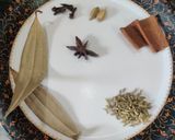 A picture of step 3 of NEI CHORU (ghee rice...a one pot kerala rice dish).