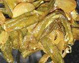 Bhindi recipe step 7 photo