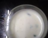 A picture of step 2 of Saffron badam sharbat with milk.
