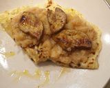Lokše-Burgonyalepény kacsamájjal és alma csatnival (chutney) recept fázis 10 fotója