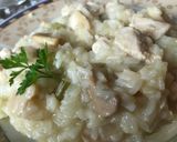 Foto del paso 6 de la receta: Risotto de apio, pollo y hongos