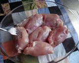 A picture of step 1 of Piri Piri Chicken.