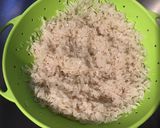 Une image de l'étape 1 de Riz anadarna à la coriandre.