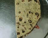 A picture of step 6 of Leftover dal paratha and tacos with aloo chokha.