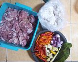 Foto langkah ke 1 dari resep Rendang daging sapi.