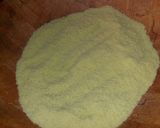 A picture of step 1 of Seffa with Raisins for Suhoor.