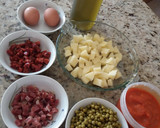 Foto del paso 1 de la receta: Huevos a la flamenca