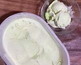 A picture of step 3 of Pistachio ice-cream.