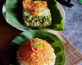 A picture of step 6 of Tricolour Pulao Independence Day Special.