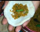 A picture of step 6 of Soya chunks parantha Soyabin ke parathe.