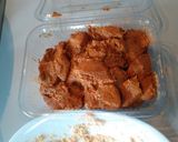 A picture of step 1 of Spicy chicken tandoori tikka fry.