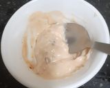 A picture of step 7 of My Version Of Chifferi Heart Shaped Discs (Vegetarian) With Mayo - Tomato Dip.