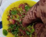 A picture of step 3 of Muradabadi Dal Chaat.