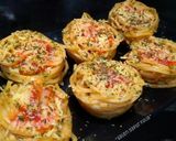 Foto langkah ke 9 dari resep Spaghetti Mini Bowl.
