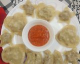 A picture of step 3 of Steamedmomos.