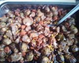 Zöldséges kölessel töltött cukkini és paprika recept fázis 2 fotója