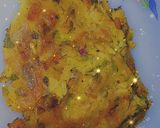 A picture of step 7 of Veg besan chilla /Veg Omelette🍴.