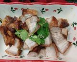 Hình bước làm 1 của món Heo quay và chả kho kim chi