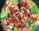 Hình bước làm 7 của món Pizza Mỳ Gói Bất Bại