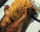 A picture of step 2 of Honey grill chicken part.