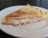 Foto del paso 5 de la receta: Tarta de jamón, queso y huevo