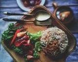 Gambar langkah 6 resipi Daging masak Merah.