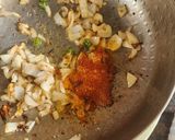 A picture of step 3 of Curd aloo.