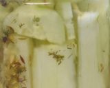 A picture of step 2 of Sweet and sour pickled cucumber.
