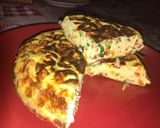 Foto del paso 8 de la receta: Tortilla de huevo y pimientos